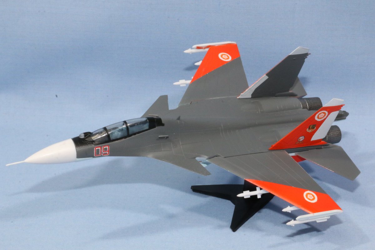 1/144 エースコンバット Su-30 ミハイ仕様 r77 kh31付き 電飾