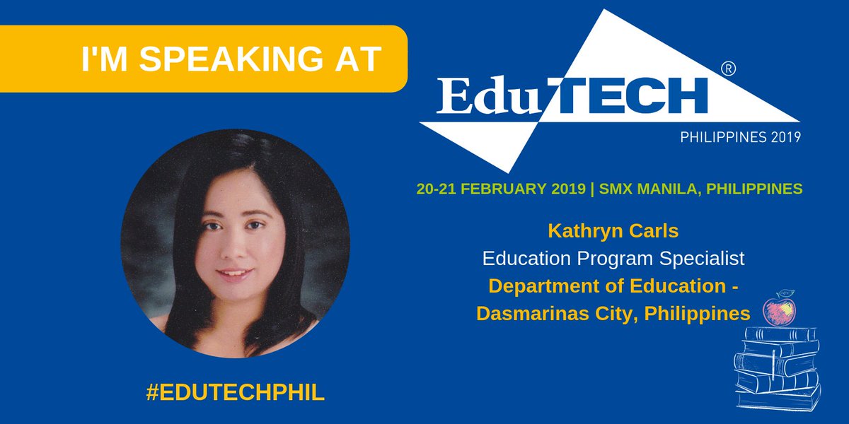 edutech_asia's tweet photo. Welcoming Kathryn Carls, Education Program Specialist, Department of Education -Dasmarinas City, Philippines as a speaker on Learning Basic Sign Language and Deaf Awareness in the #teachtechtalks theatre. Get your free conference pass now at https://t.co/F6IVxExRaI https://t.co/2Md7SjzULm