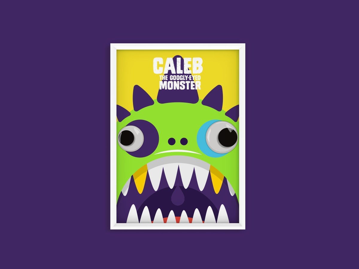 Customise your #kids room with a #googly #eyed #monster! 

buff.ly/2CZEnJA

#Children #Nursery #School #Playroom #craftshout  #tinylittledreams #prints #wallartforkids #walldecornursery #kidsroomwallart #babyroomdecor