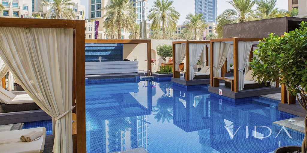 Cabanas, good weather, chilled tunes, light bites, and an awesome weekend ahead. Book your Saturday with us now: bit.ly/VIDASaturdaze 
#saturdaze #VidaHotels #EmaarHospitality #dxb #saturday #hungry #amazing #uae #mydubai #dubai #pool #chill#vidadowntown #downtown