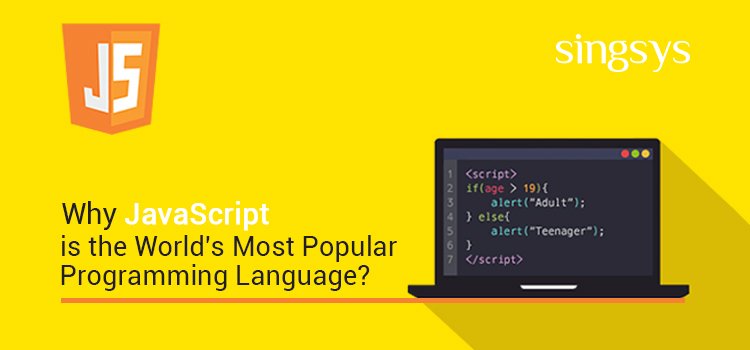 singsyspteltd's tweet image. Why #javascript  is World’s Most Popular #programming  Language
#JavaScriptJanuary 
Read more - tinyurl.com/yabl62uh