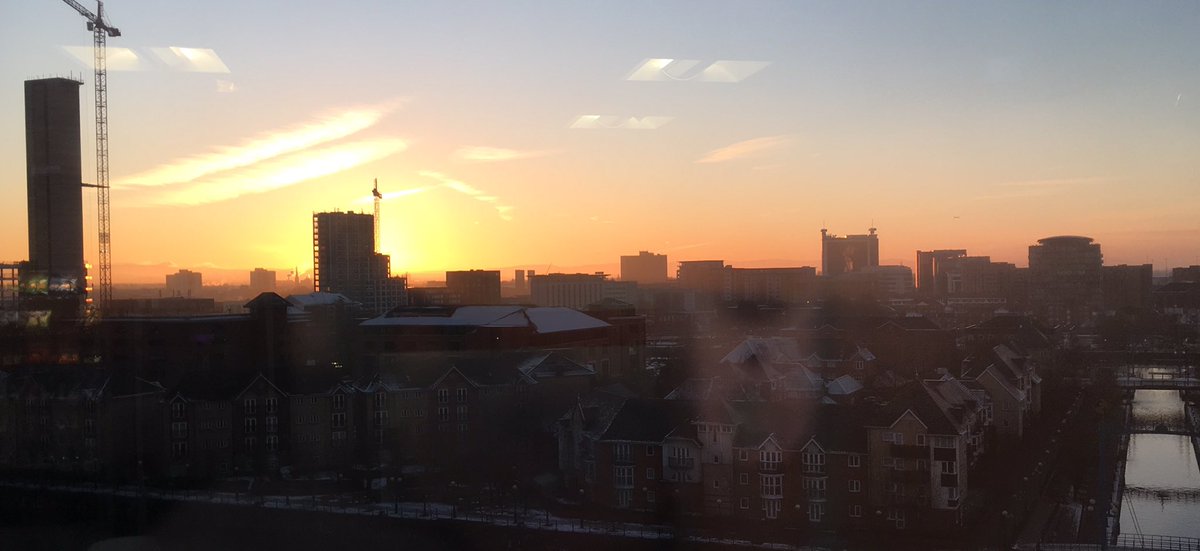 Not a bad morning in Manchester today. <a href="/SDWorxUKI/">SD Worx UK</a>