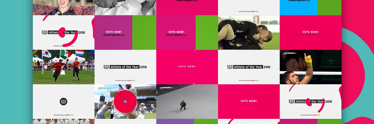 TheWorldGames's tweet image. The World Games Athlete of the Year vote will continue until 1 February 7:30 CET. Due to a human error the voting was offline for several hours and that is why we extend the deadline to cover for the lost time. Our apologies, do keep on voting! 👍👍👍 #TheWorldGamesAOTY2018