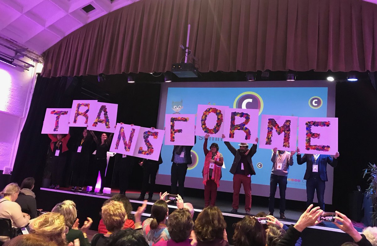 CoachandPlay's tweet photo. Vive la transformation et vive Creafrance! #creafrance19 https://t.co/krxTS15oeY