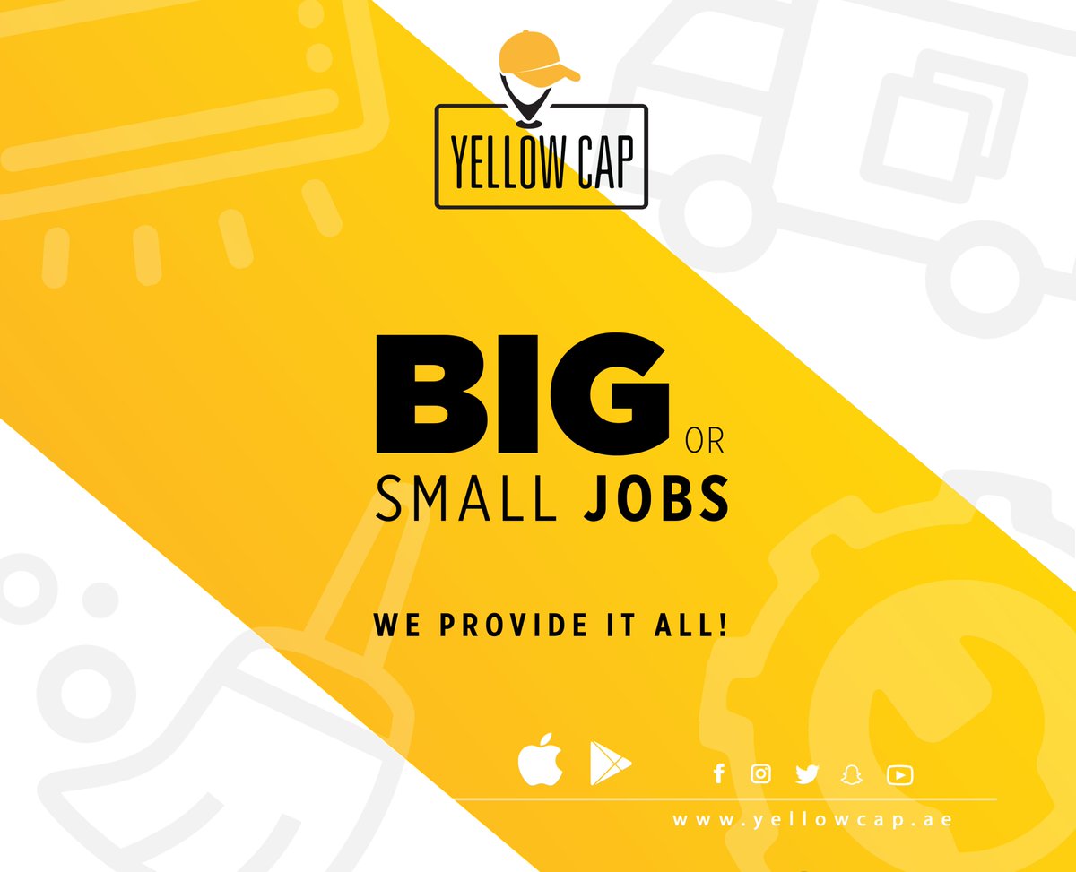 Yellowcap_ae's tweet photo. Yellow Cap provides a wide range of general maintenance for your commercial and residential areas. Whether huge or small jobs, we provide the best services at your convenience.

#bookwithus #yellowcap #handymanservices #generalmaintenance #convenient #reliable #inabudhabi #uae https://t.co/7vyPVPEutT