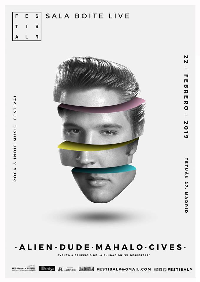 * Viernes 22 de febrero de 2019 *

<a href="/FestiBALP/">FecX Festibalp</a> con <a href="/AlienDude_band/">Alien-Dude</a> + <a href="/Mahaloband_/">Mahalo</a> + <a href="/civesband/">CIVES</a> en <a href="/BoiteLive/">Boite Live</a>.

Entradas anticipadas en <a href="/wegowES/">wegowes</a> wegow.com/festivales/fes…

#Festibalp #AlienDude #Mahalo #Cives #conciertos #agenda