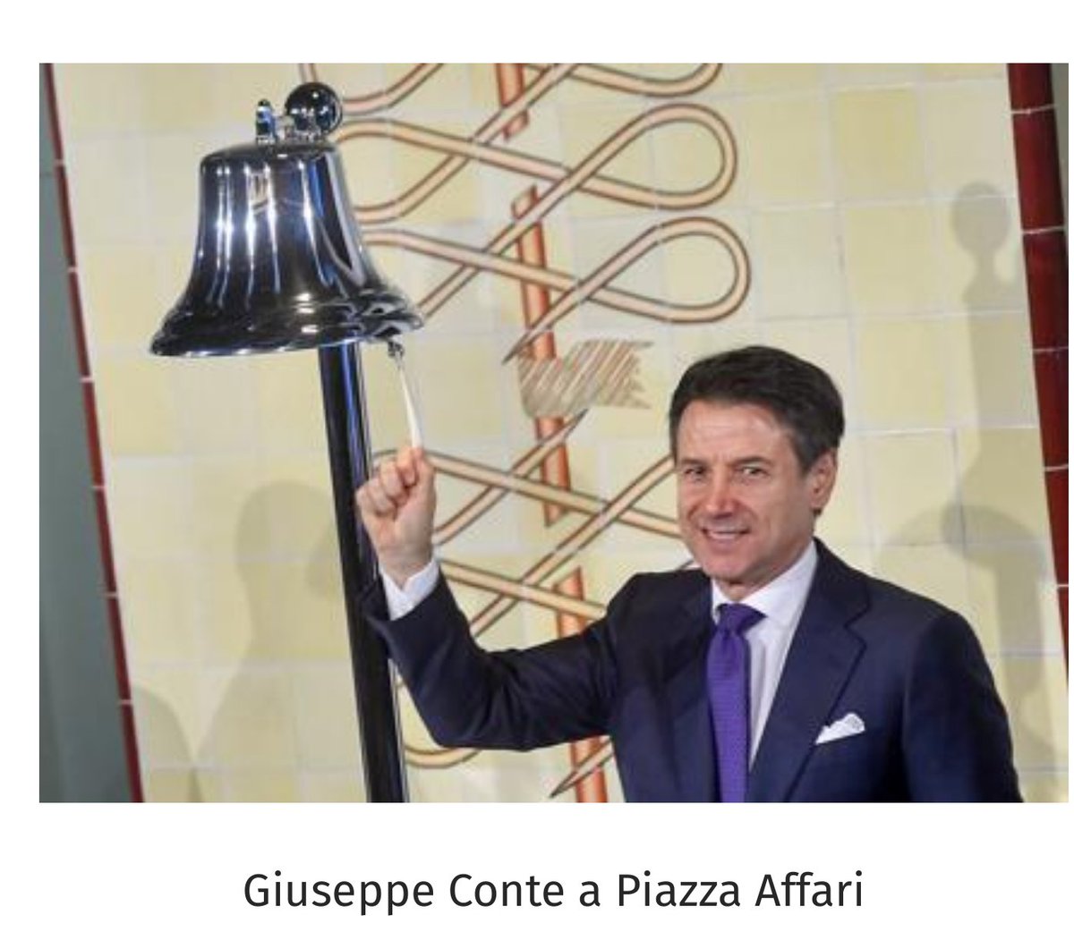 E pensare che all'università di Firenze non era manco riuscito a suonare la campanella per chiamare i laureati per la proclamazione...