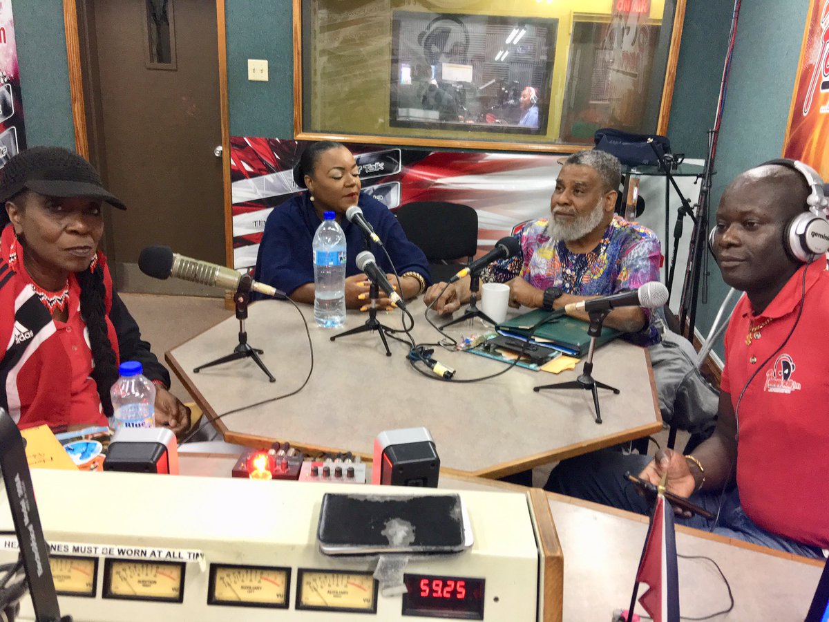 Co-Hosting our Wednesday evening Radio Segment  “With Men In Mind“ on Power 102.1FM. Fulfilling SDGs # 5 &amp; #10. @UNA_TT <a href="/UNADRC/">UNA-DRC</a> <a href="/UNAsudan/">UNA-sudan</a> <a href="/WFUNA/">WFUNA</a> <a href="/UNAUK/">United Nations Association - UK (UNA-UK)</a> <a href="/UNA_Tz/">UNA Tanzania</a> <a href="/UnaBenin/">UNA BENIN</a> <a href="/UNANZ/">UNA NZ</a> <a href="/UNAGhana/">UNA-Ghana</a> <a href="/UNACanada/">UNACanada</a> <a href="/UNASOMALIA/">UNASOM</a> <a href="/UNAPakistan/">UNAPakistan</a>