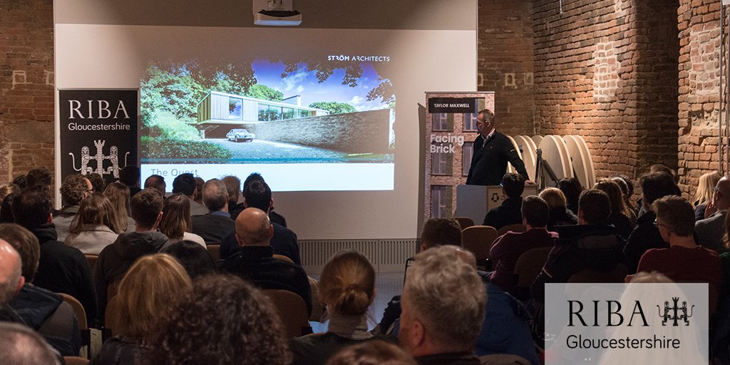 RIBA_Glos's tweet image. Fantastic evening with Magnus Ström of @stromarchitects, discussing their award-winning portfolio, and how materials, detail &amp;amp; construction are an integral and informative part of their design process

The event was kindly sponsored by @TaylorMaxwellCo @RIBA #Gloucestershire