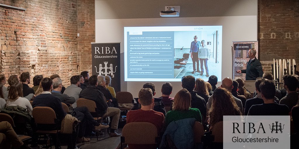 RIBA_Glos's tweet image. Fantastic evening with Magnus Ström of @stromarchitects, discussing their award-winning portfolio, and how materials, detail &amp;amp; construction are an integral and informative part of their design process

The event was kindly sponsored by @TaylorMaxwellCo @RIBA #Gloucestershire