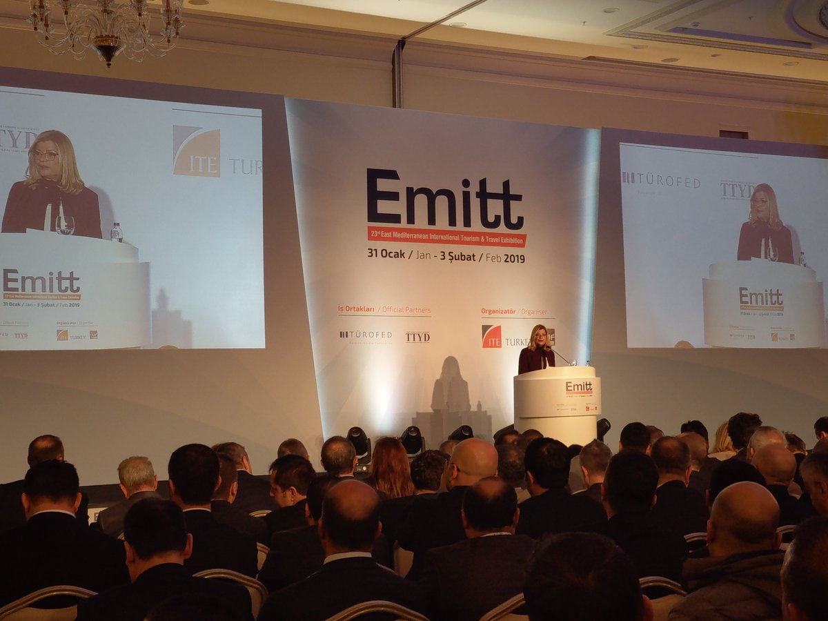 emitt_istanbul's tweet photo. #Emitt2019 görkemli bir açılış töreni ile 23. kez kapılarını açtı!
#EMITT has officially started with a magnificent opening ceremony! 
@turofedofficial @tursaborgtr @fbaglikaya @iteturkey  @TC_istanbul @yerlikayaali34 https://t.co/sGbLJATn2q