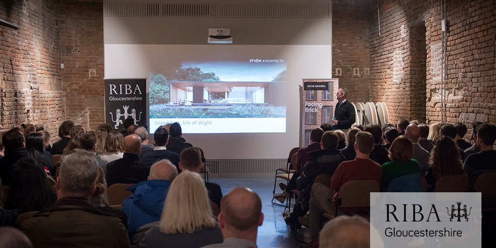 RIBA_Glos's tweet image. Fantastic evening with Magnus Ström of @stromarchitects, discussing their award-winning portfolio, and how materials, detail &amp;amp; construction are an integral and informative part of their design process

The event was kindly sponsored by @TaylorMaxwellCo @RIBA #Gloucestershire