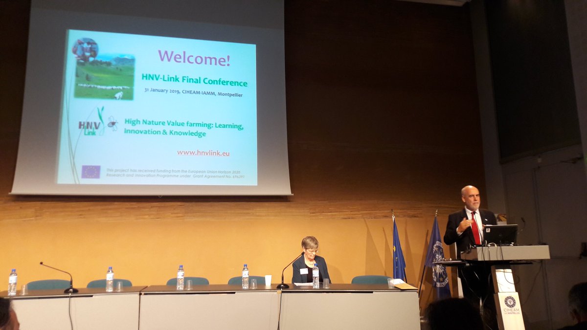 Support to #HNV farming can well come through #FutureofCAP eco-schemes. It is after all the rural landscapes Europeans love, says Humberto Delgado at <a href="/HNVLink/">HNV-Link</a> conference.