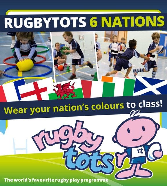 We encourage all our Rugbytotter's to come to class dressed in their Six Nations strips to celebrate the start of the tournament this weekend!

#rugby #sixnations2019 #loverugby #tots #asone #rtmorefun