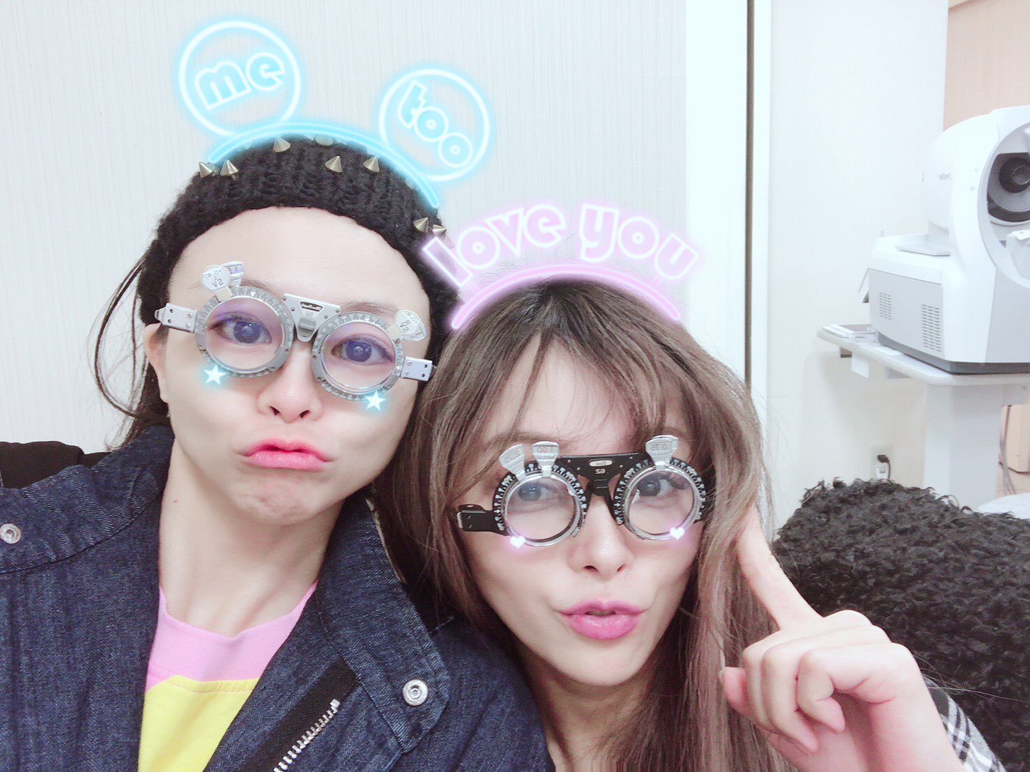 上木彩矢 on X: みーちゃん(misono)とメガネを作りに来ましたん。 これから本体を作りに移動〜  t.co5l5aXjUjT4  X