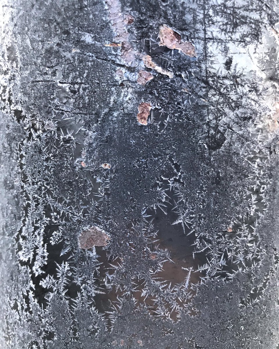 LizAtkin's tweet image. Accidental art #frost #icepatterns #aqua #trace #texturehuntergatherer #accidentalart #ice #texture #textures #accidentalart #grime #dailytexture #london #decay #SkinPicking #debris #layers  #markmaking #noticed