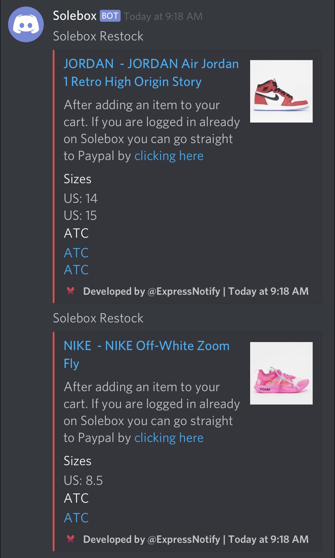 restock jordan 1 origin story