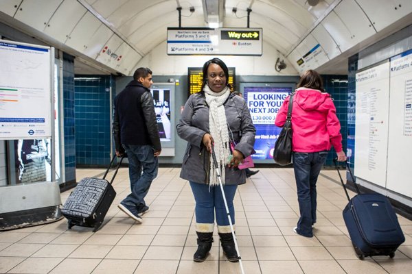 For more on accessible #wayfinding join us this Thursday 7 Feb for our Tiernan Kenny <a href="/WayfindrStd/">Wayfindr</a> talk
⬇️
bit.ly/SDS_Feb19
_______
#accessibility #navigation #inclusiveDesign #AR #SDStalks
Pic: Sophie-Mutevelian