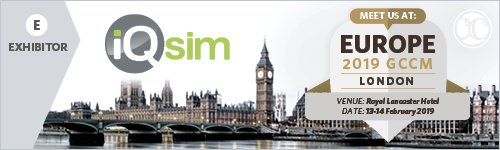 We'll be happy to meet you @ GCCM 2019 in London. Please contact sales@iqsim.com.