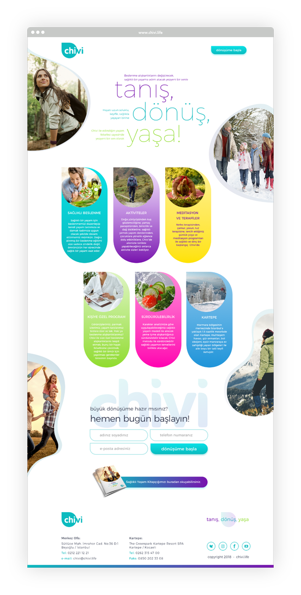 Chivi Sağlıklı Yaşam Programı Logo, Kurumsal Kimlik, İnternet Sitesi ve Broşür Tasarımı
#yeni #logo #yenilogo #design #logodesign #kurumsalkimlik #tasarım #brochure #webdesign #internetsitesi

Firmanızaözell Logoyapalımm
yenilogo.com