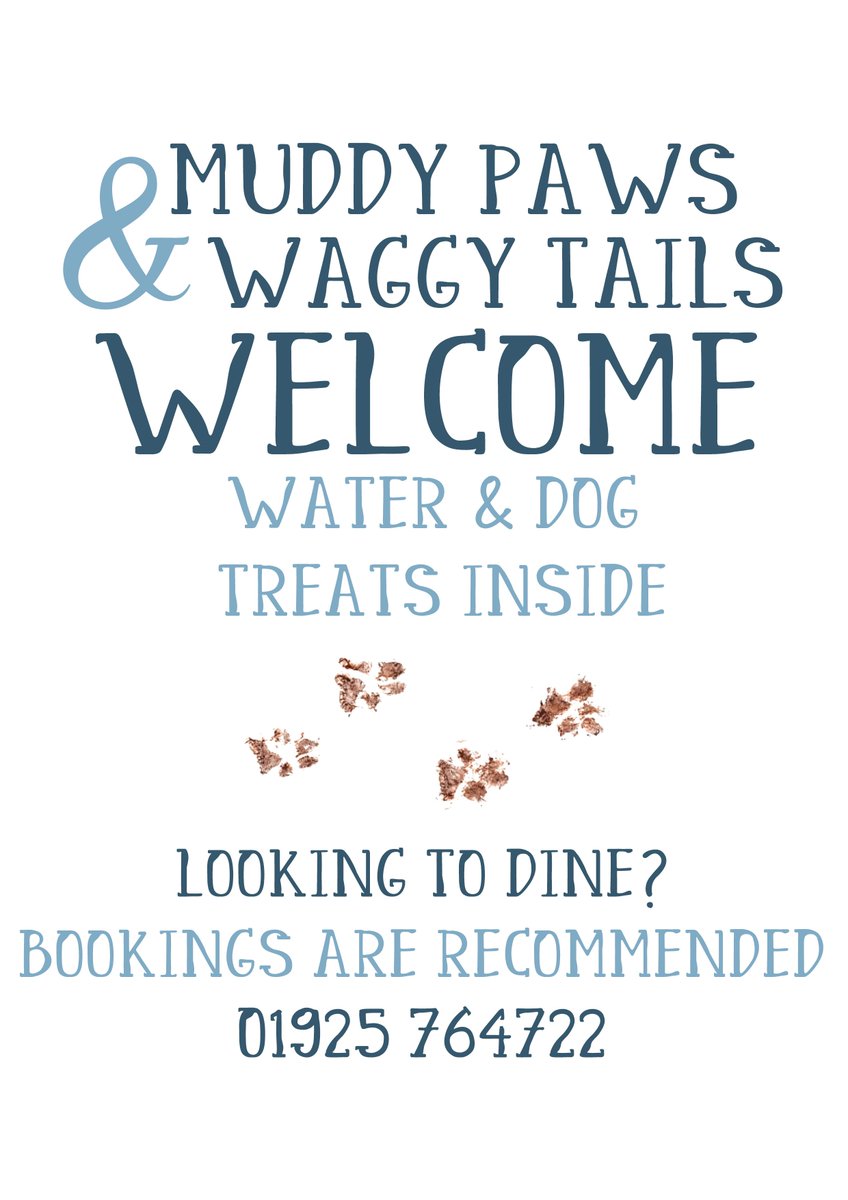 Don't forget to bring your pooch for lunch - we love to meet them.