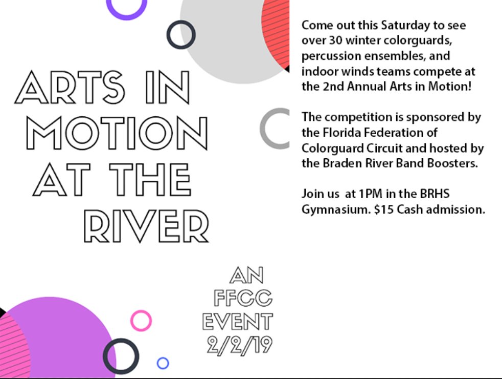 piratenationhs's tweet photo. Come support the BRHS Winter Guard on Saturday! https://t.co/AREkdBbbXH