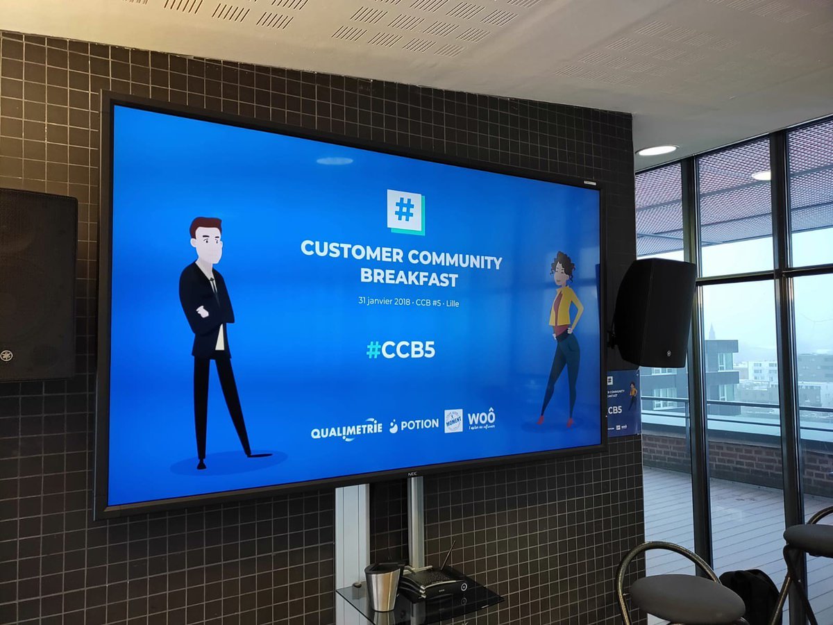 verygoodmoment's tweet photo. L’émotion en points de vente au cœur de l’expérience client. @verygoodmoment, Qualimétrie, Potion Social, Woo et @neotrope_fr se sont exprimés sur le sujet lors du #CCB5 à Lille. Rdv le 7/02 pour la conférence à Paris ! #CCB #ExperienceClient #Emotion https://t.co/Z8gjdAg4Jq