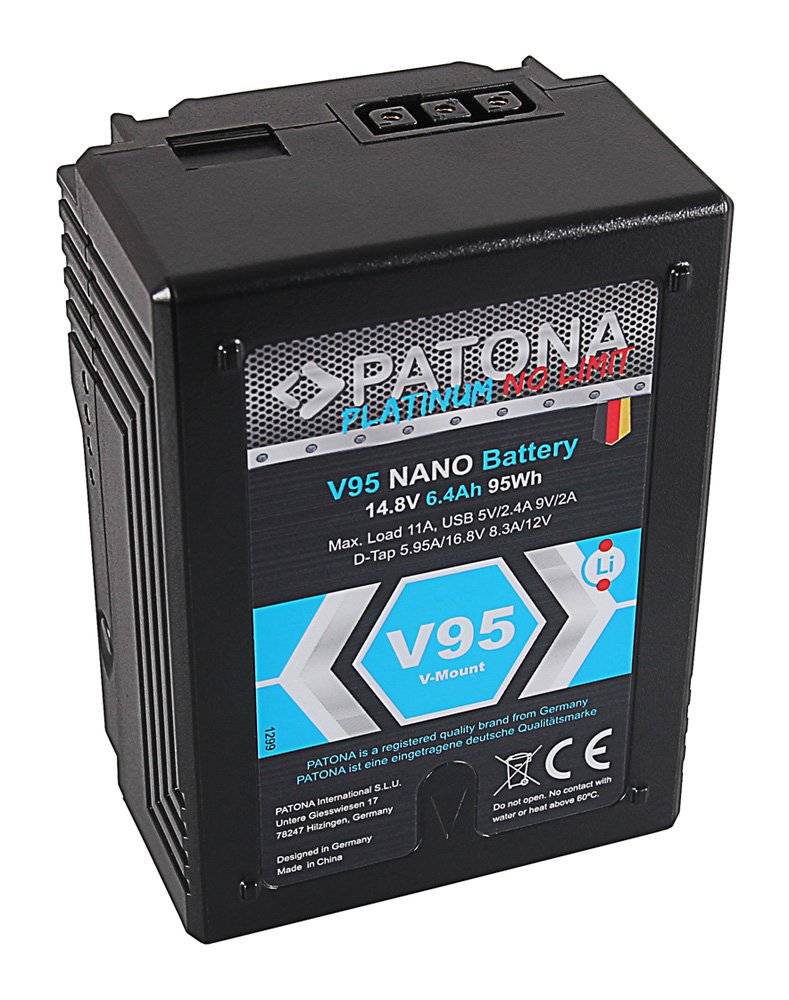 akkublog's tweet photo. #Vmount #Akku #Patona Ganz Neu im Angebot. V-Mount Akku mit 95Wh. 30% kleinere Bauform als herkömmliche Akkus. RED ARRI kompatibel.
https://t.co/Eje2XQBxbJ https://t.co/fjNMutx6ay