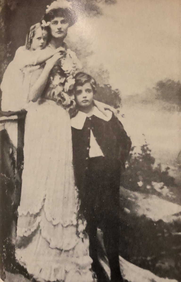 Countess Markievicz grew up in Lissadell House in County Sligo, Ireland. It was here that her only child, Maeve, was born in 1901. This picture shows her daughter and her step-son, Staskou. 

#WarnerSistersfilm #casswarner #countessmarkievicz #ireland  #WarnerSistersStudio