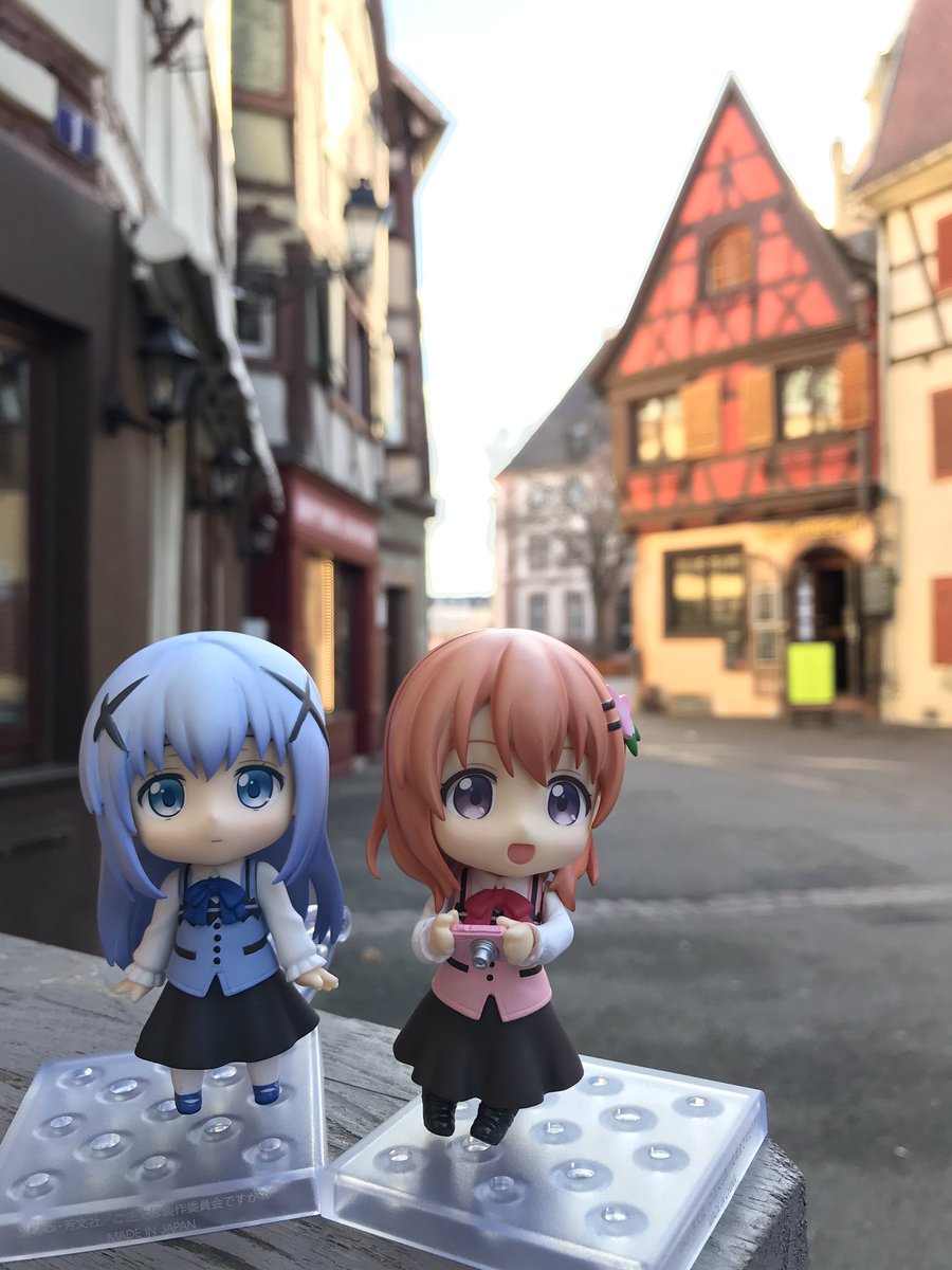 hoharishiro's tweet photo. アルザスから戻って来ました。歩いてるだけでごちうさの世界にいるように感じます。是非訪れてみてください。心がぴょんぴょんします(宣伝・布教)。 https://t.co/aezxBNZHNd