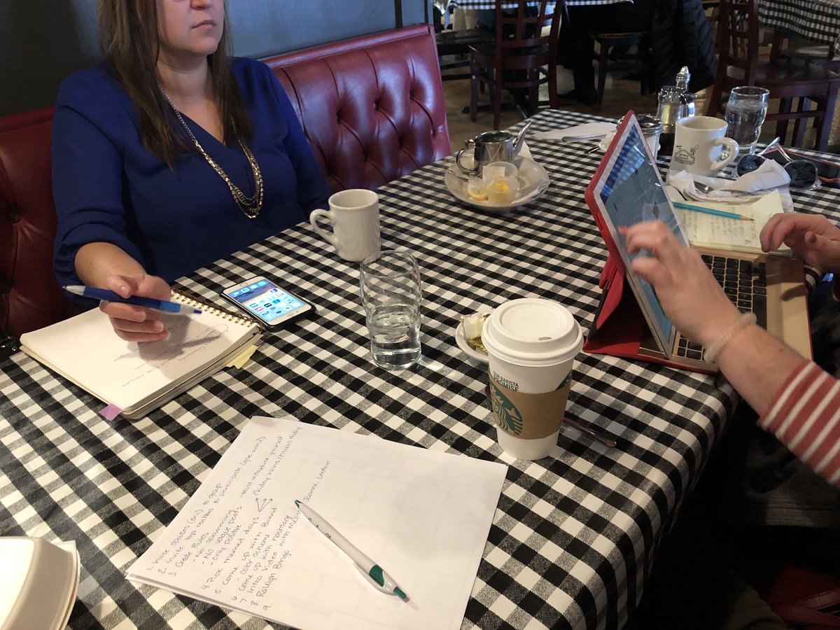 sthrncharmmtg's tweet photo. Big things in the making! Planning with my best ladies at @BigEdsRaleigh!! #bossbabes #planning #productive2019 #community https://t.co/yPG9govIGf
