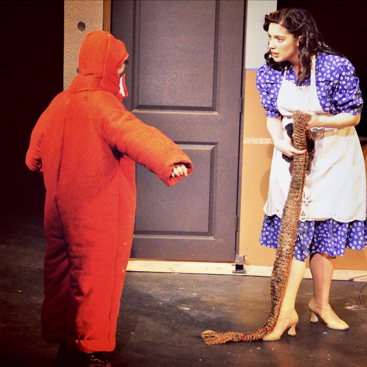 You’re right, Randy - “ It’s too cold to go to school! ”. ( Day 2)🥶❤️ #achristmasstorythemusical #icantputmyarmsdown #pictureswiththeparkers