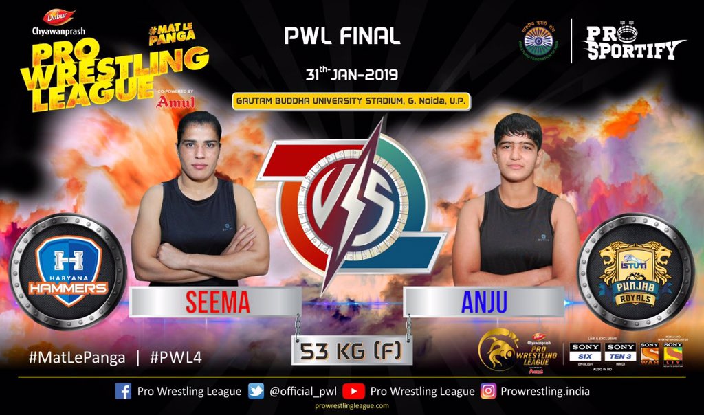 #PWL4 final <a href="/punjabroyals17/">Punjabroyals</a> vs <a href="/haryanahammers/">Haryana Hammers</a>: Here’s how #Seema and #Anju’s performance have been in #ProWrestlingLeague season 4 
<a href="/SPN_Action/">SPN_Action</a> <a href="/Inkhabar/">InKhabar</a> <a href="/NewsX/">NewsX World</a> #MatLePanga