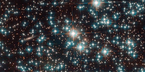 HubbleTelescope's tweet image. Hello neighbor! Astronomers using Hubble have accidentally come across what might be the most isolated dwarf galaxy discovered to date. The nearby galaxy was hidden behind a forest of foreground stars in a globular star cluster: bit.ly/2AWjlLO #HubbleDiscoveries