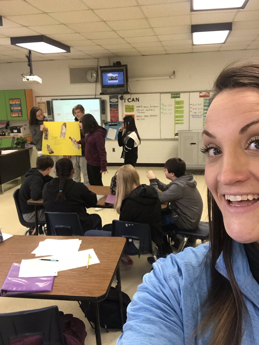 MsClausi's tweet photo. Our Exploring Personal Finance &amp; Hospitality Class were CAUGHT DOING SOMETHING COOL! #shoutoutselfie @ATMS_Bulldogs #studentsfirst https://t.co/laobTwRkvp