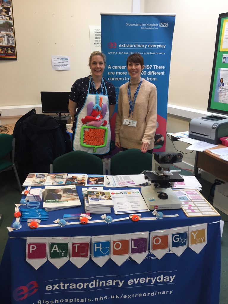 SiobhanT1979's tweet image. All set to go with @AmyStone100 promoting healthcare science and biomedical science careers @MarlingSchool 6th form Futures Day. @IBMScience @RCPath @WeHCScientists #CSOWISE @thewisecampaign