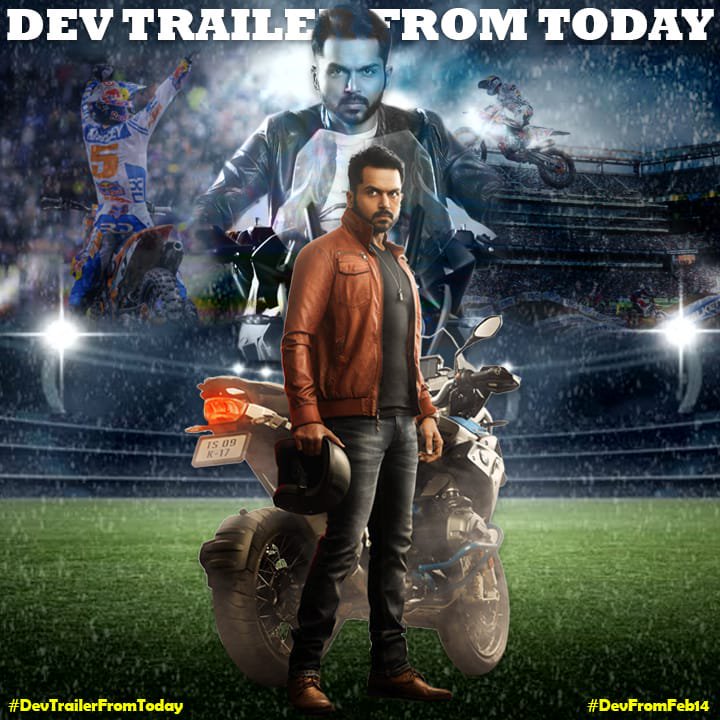 KarthiUpdates's tweet image. #Dev Trailer From Today ! 😍

#DevonFeb14 #DevFromFeb14
#DevTrailer #DevTrailerFromToday

@Karthi_Offl @Rakulpreet @PrincePictures_ @RajathDir