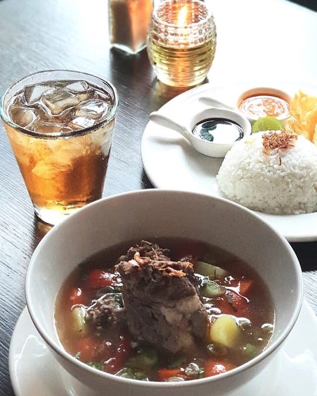 Looking for something savory warm for dinner?
SOUP IGA at only IDR 75K ++
*incl  steamed rice &amp; a glass of iced tea

The IMMIGRANT Dining Room
021-29924125 / 081585601100