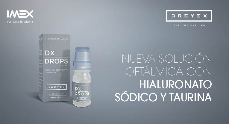 IMEXonline's tweet photo. Os presentamos #DXDROPS la única solución con Hialuronato de Sodio y Taurina:
· Mantiene la osmolaridad de la lágrima 💧
· Efecto de protección retiniana 👁
· Efecto regenerador celular 🔬
· Potente antioxidante 🤸♀
Ven a verla a #FACOELCHE
https://t.co/LpJKKjlKcE https://t.co/fkr9Dftany