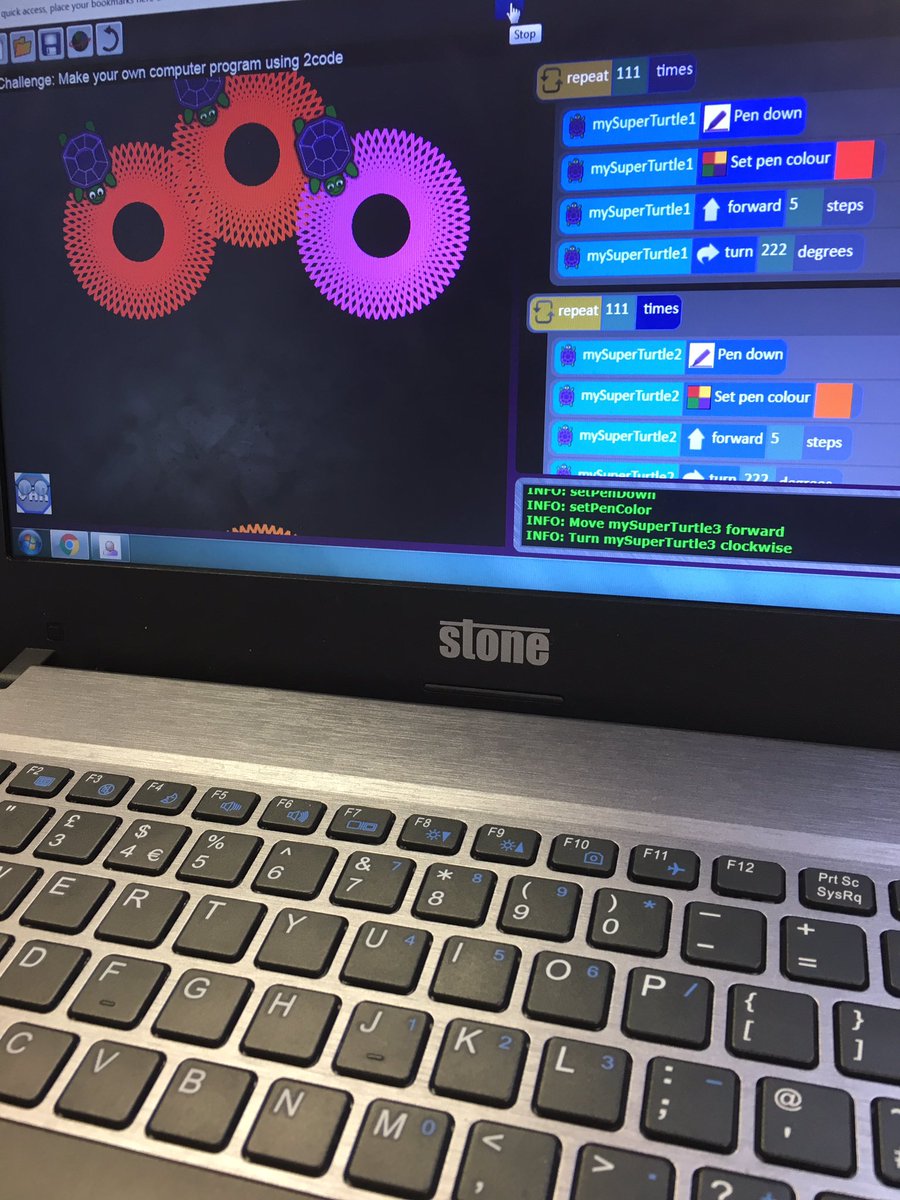 abbey_primary's tweet image. Year 6 have loved coding spirographs and exploring patterns in #2Code @purpleMash @2SimpleSoftware @2SimpleNikki