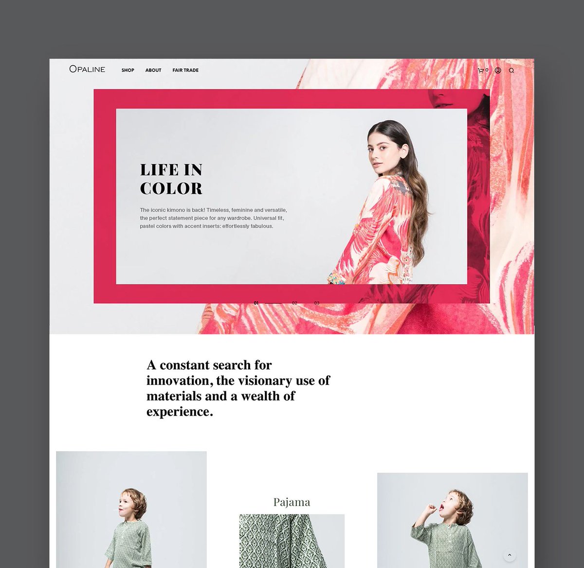 Opaline's story began a few years back in 2015, from a dream of a company that is responsibly chic: designing beautiful clothes in timeless shapes and unusual color combinations that could also give back to a local NGO in South India. 

Ready to hear about our collaboration? ♻️