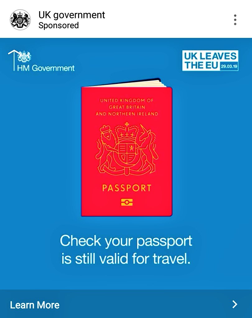 Firesnapper999's tweet image. Popped up on my IG timeline 😡  No I won't be renewing my Passport in 9yrs time. Hopefully Scotland will escape this Toxic union &amp;amp; rejoin the EU, and I'll sadly surrender my UK passport in order to become a 🇪🇺 again. 🇬🇧 Isn't the country I swore allegiance to 😢😢 #NotMyValues