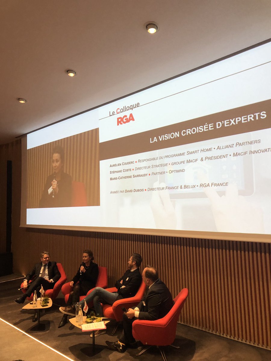 kalydeoo's tweet photo. #LeColloqueRGA deuxième table ronde avec la vision des experts du secteur de l’assurance #smarthome #smarthealth https://t.co/Eizuv5DITS