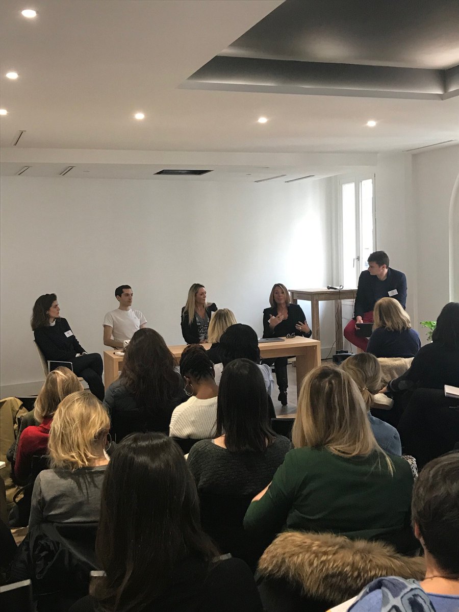 LNHERITIERS's tweet photo. 🔴 En direct ! 
Véronique Soussan, fondatrice des Nouveaux Héritiers (@LNHERITIERS) intervient à la table ronde de la Matinale « #MarqueEmployeur : nouveau baromètre de l’#attractivité ? » https://t.co/BBH7lS9rei