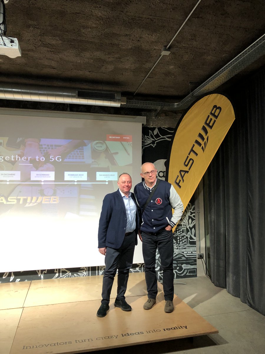 Digital_Magics's tweet photo. #Togetherto5G: selezionati i tre migliori progetti della Call for Innovation lanciata da @FASTWEB e Digital Magics per la futura rete #5G.

Guardian, @Horta_srl e @Quavlive accedono ora alla fase di Co-design e al Lab 5G di Fastweb: https://t.co/STGvHJf2ec 

#startup https://t.co/MNV7jsSQUo