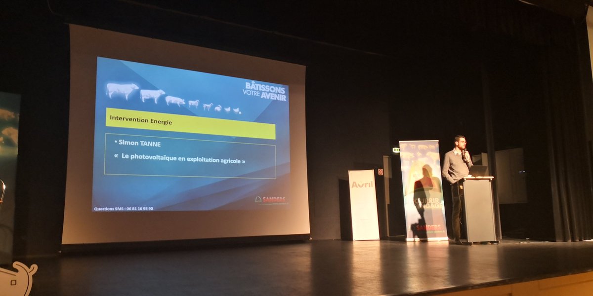 HuguesMonge's tweet photo. La production d'énergie en agriculture est un levier de rentabilité a ne pas négliger pour sécuriser vos projets #batissonsvotreavenir #weareavril #SandersNA https://t.co/xtCCqAB5gv