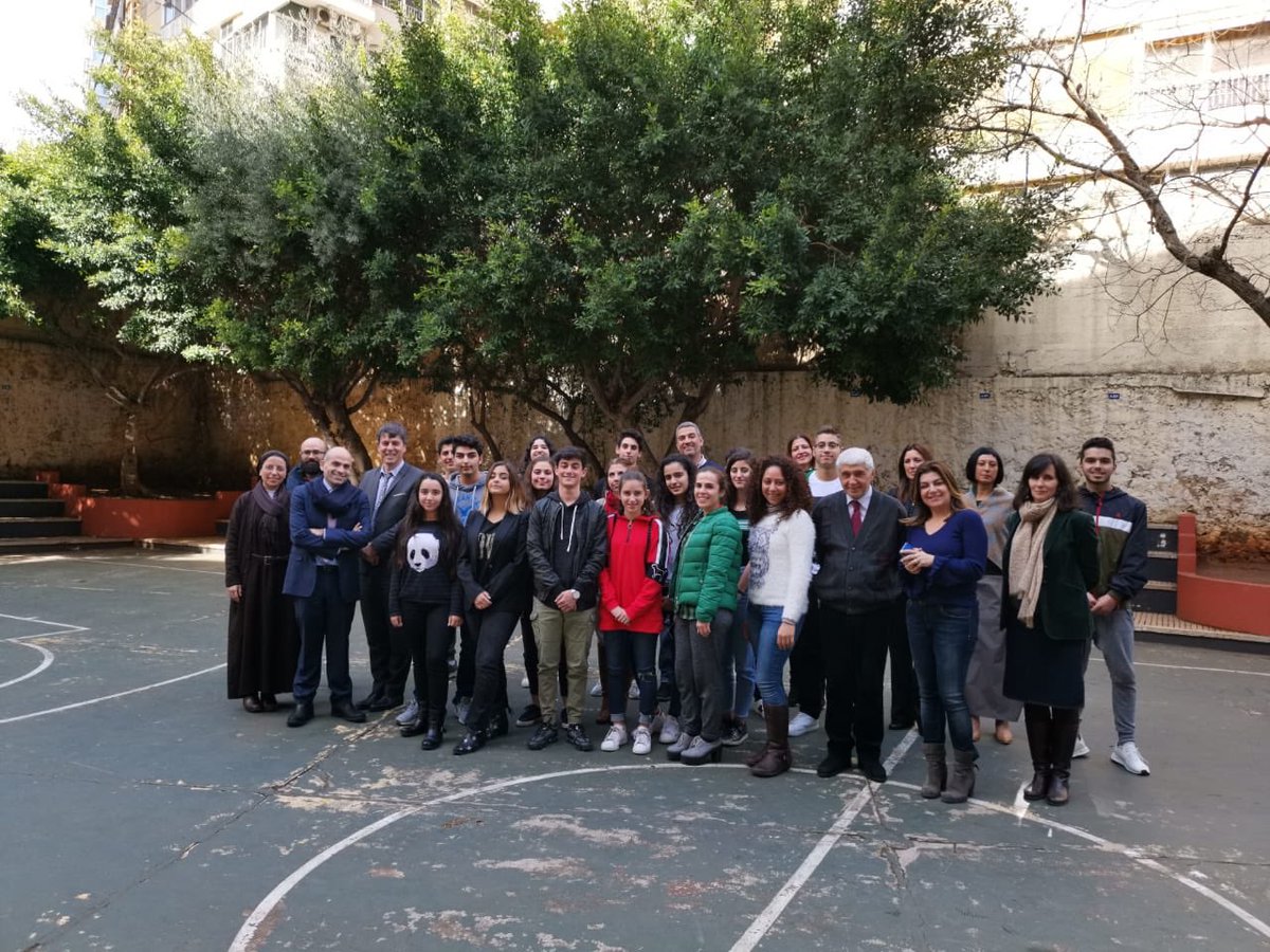 Ouverture de l’inter CvL LIBAN au lycée Verdun de Beyrouth