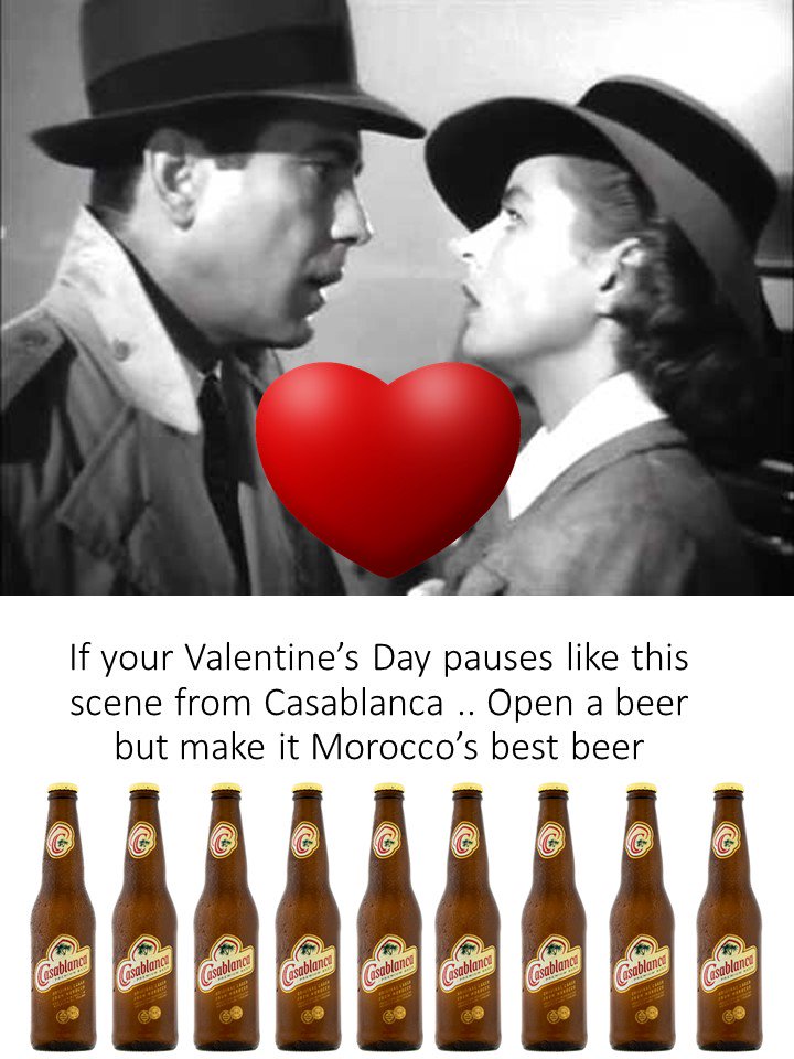 Pierhead1's tweet photo. #CasablancaBeer #ValentinesDay #GreatBeer https://t.co/yM1gykZcwi