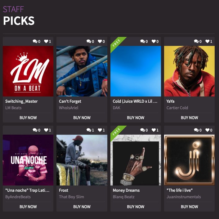 Congrats to this week's staff picks 🎉👏 <a href="/rne_lm/">RNE LM</a> <a href="/WhoIsAriel/">Numero Uno 🥇</a> @beatsbydak <a href="/cartiercold/">cartiercold</a> ByAndreBeats @ThatBoySlim97 <a href="/BlanqBeatz/">Blanq Beatz</a> <a href="/j_instrumentals/">Juaninstrumentals</a>. Find all these #beats on the Airbit homepage 🙌🚀 airbit.com