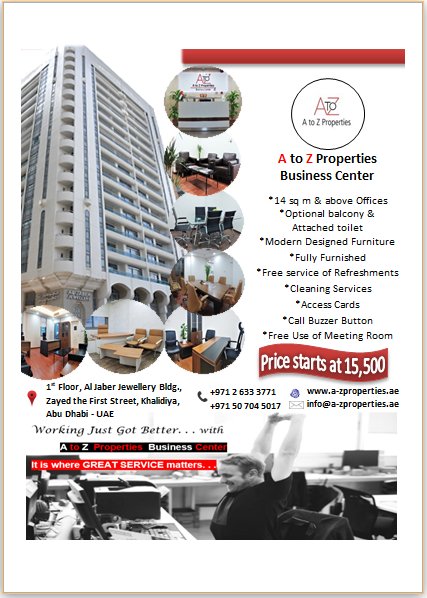 AtoZ_Properties's tweet photo. #officeforrent #officeforlease #commercialspace #workplace #spaceforrent #OfficeSpace #equipped #furnished #freeservices #greatamenities #awesomefacilities #lowfloor #affordable #hotdealoffice #lowestprice #qualityguarantee #worthit #startanew #newbeginning #movein #callus https://t.co/CBHgX6fk1p